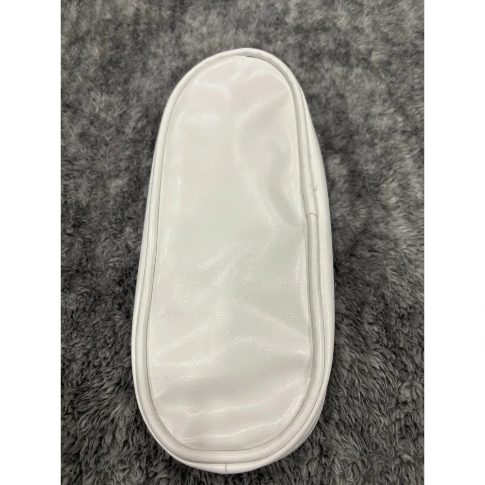 Sneaker Shaped Pencil Case White Graffiti Zip Cosmetic Pouch Kids School‎ Grade